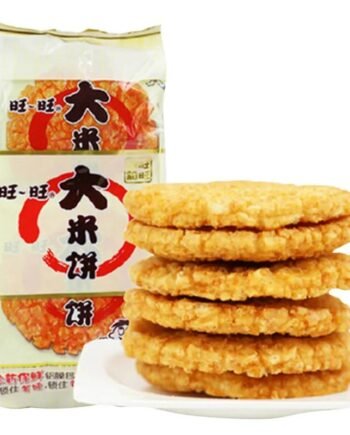 WANT WANT Big Round Rice Crackers 135g x 5 packs