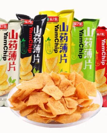 YU WEI ZHI YUAN Yam Chips (5 Flavours Party Pack)